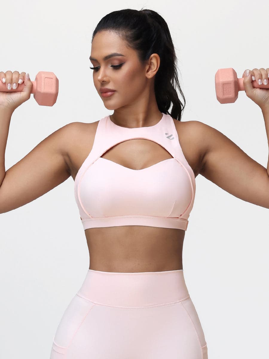 High-Support Racerback Sports Bra for Women