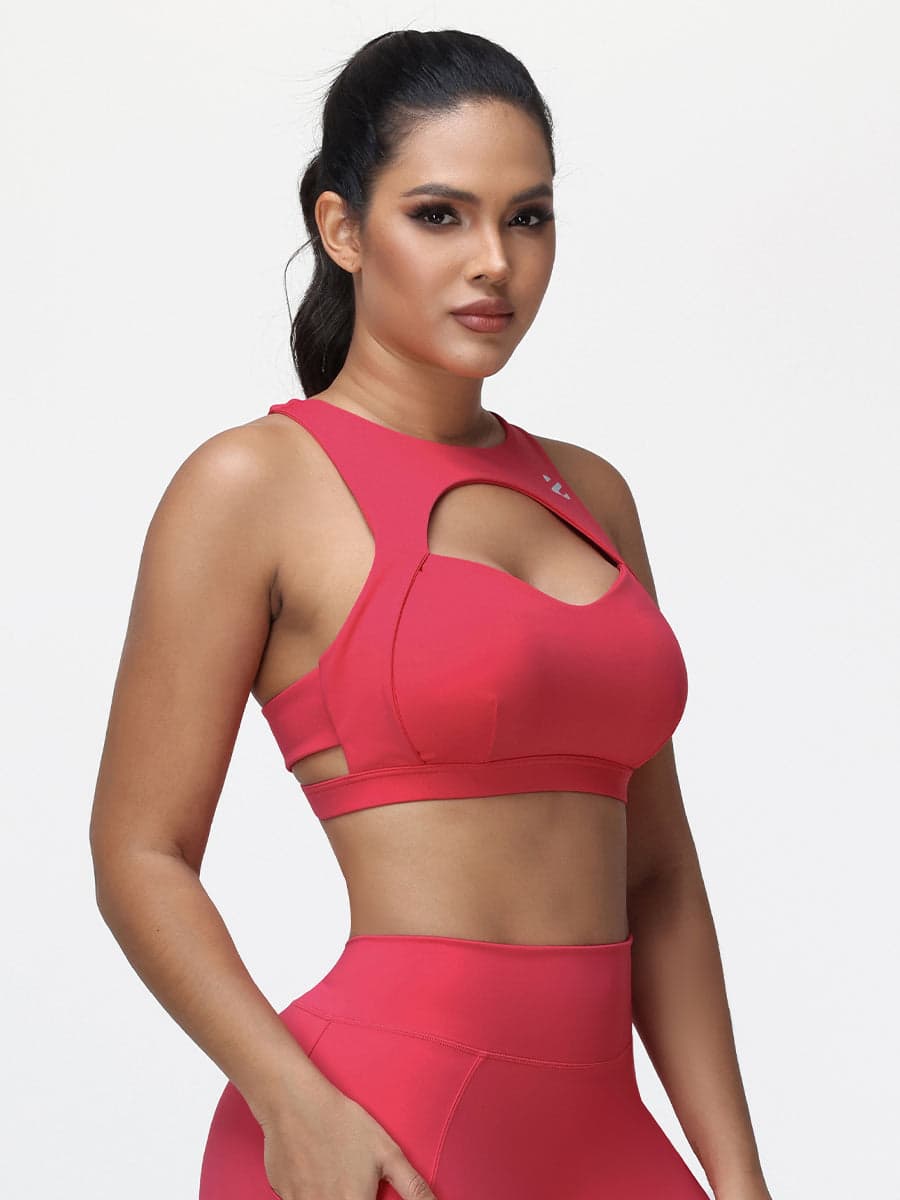High-Support Racerback Sports Bra for Women
