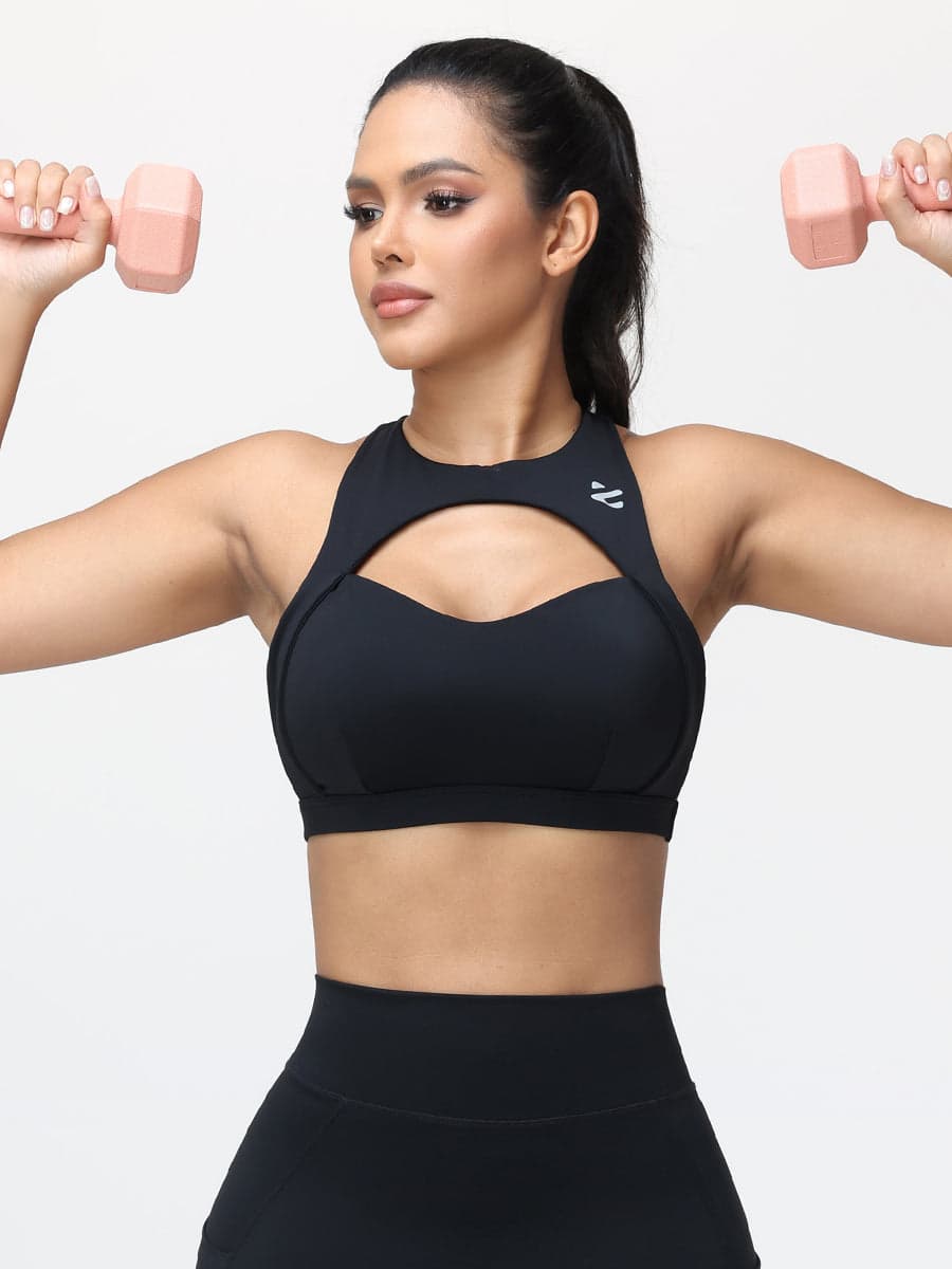 High-Support Racerback Sports Bra for Women