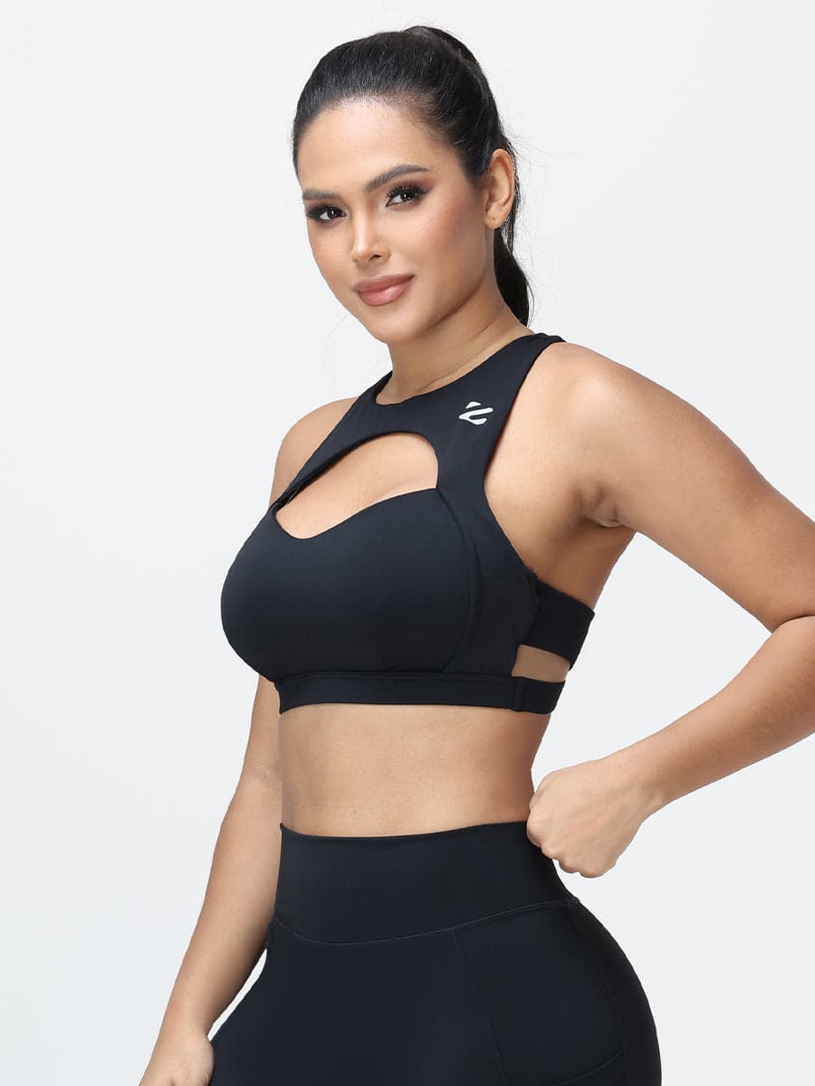 High-Support Racerback Sports Bra for Women