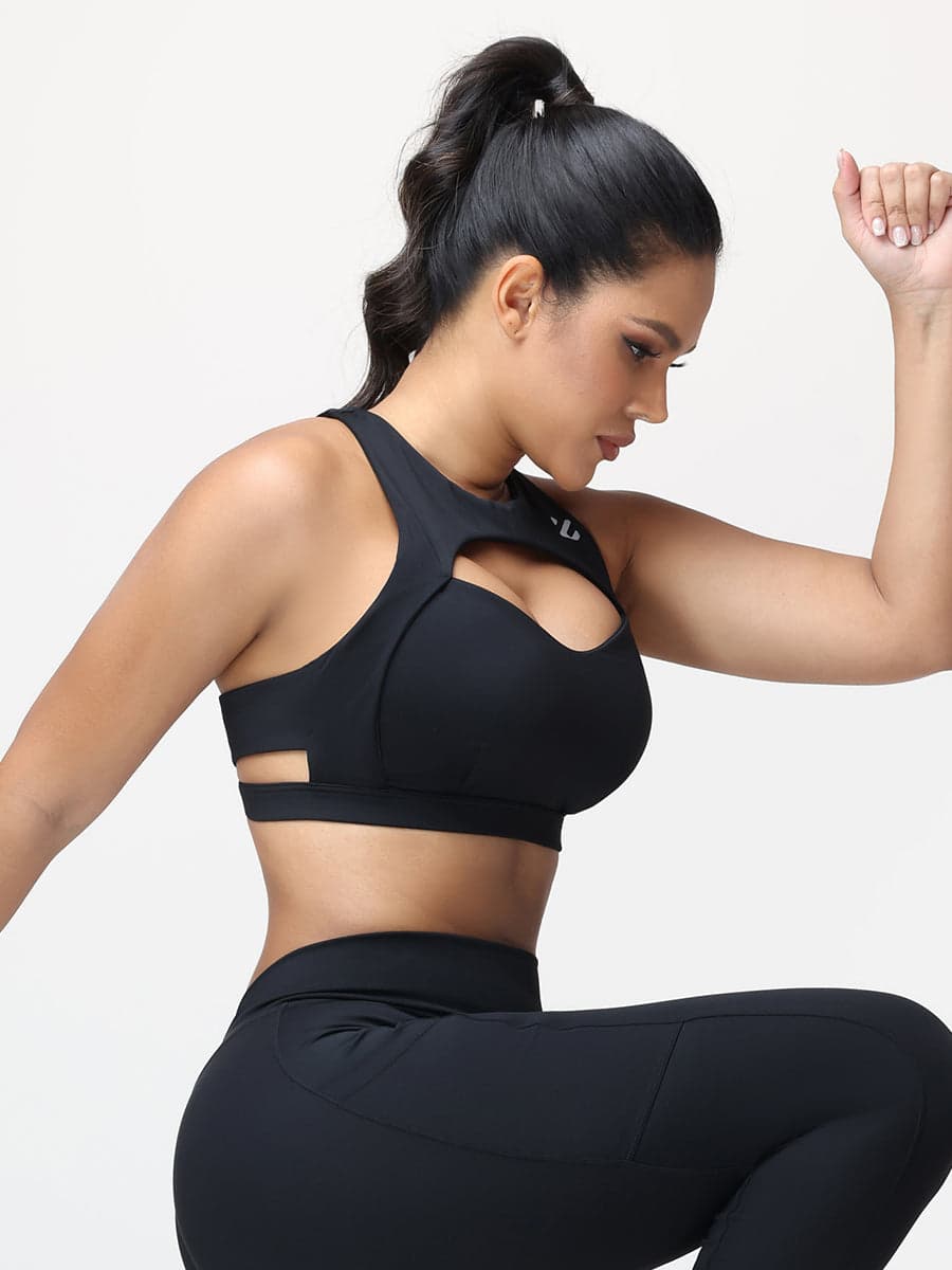 High-Support Racerback Sports Bra for Women