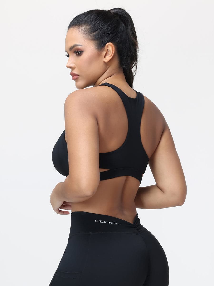 High-Support Racerback Sports Bra for Women