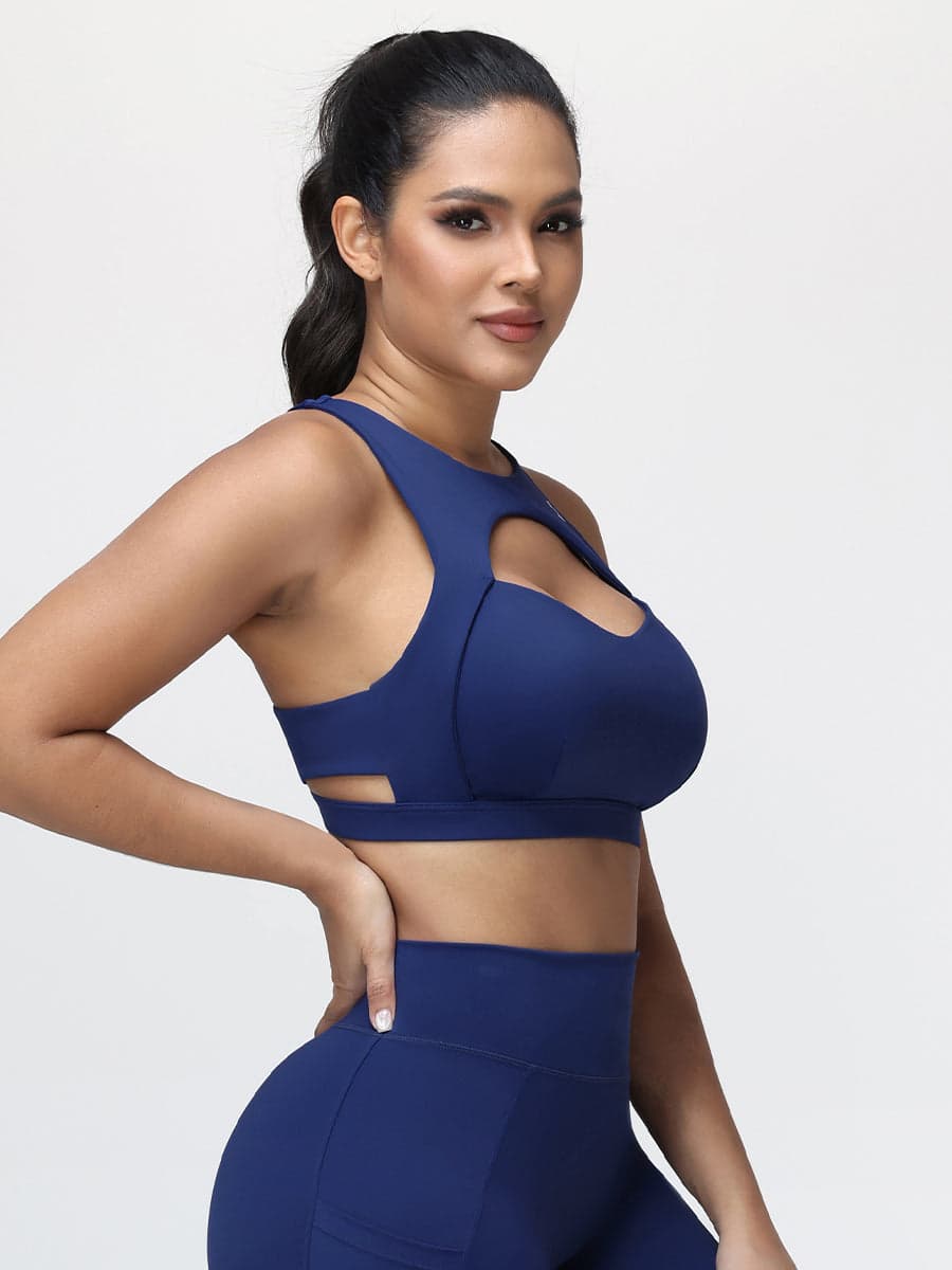 High-Support Racerback Sports Bra for Women