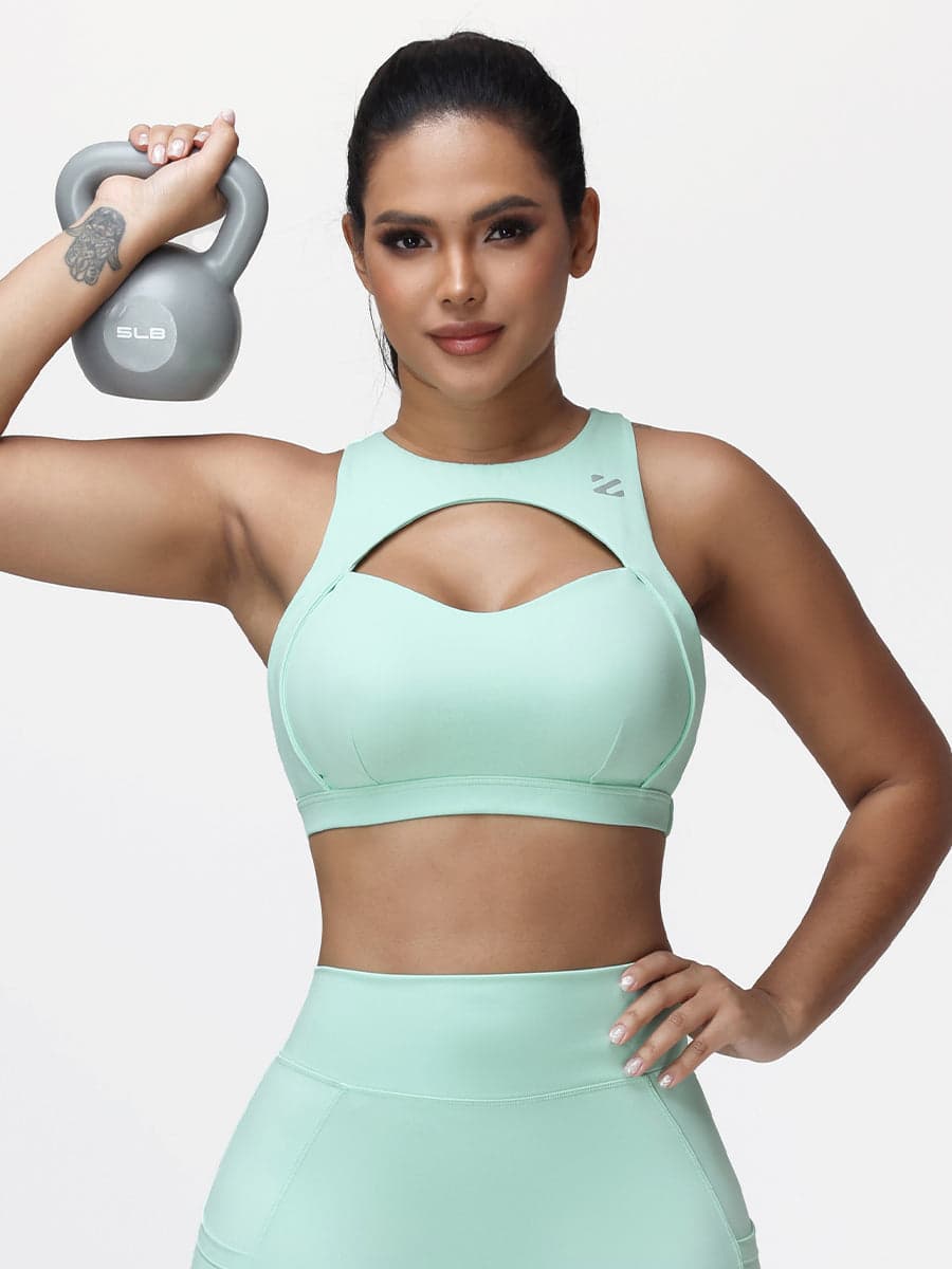 High-Support Racerback Sports Bra for Women