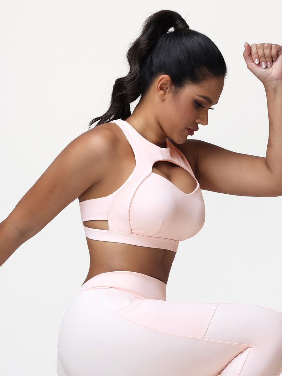 High-Support Racerback Sports Bra for Women