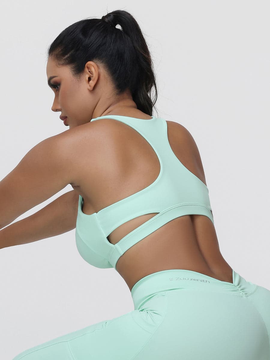 High-Support Racerback Sports Bra for Women