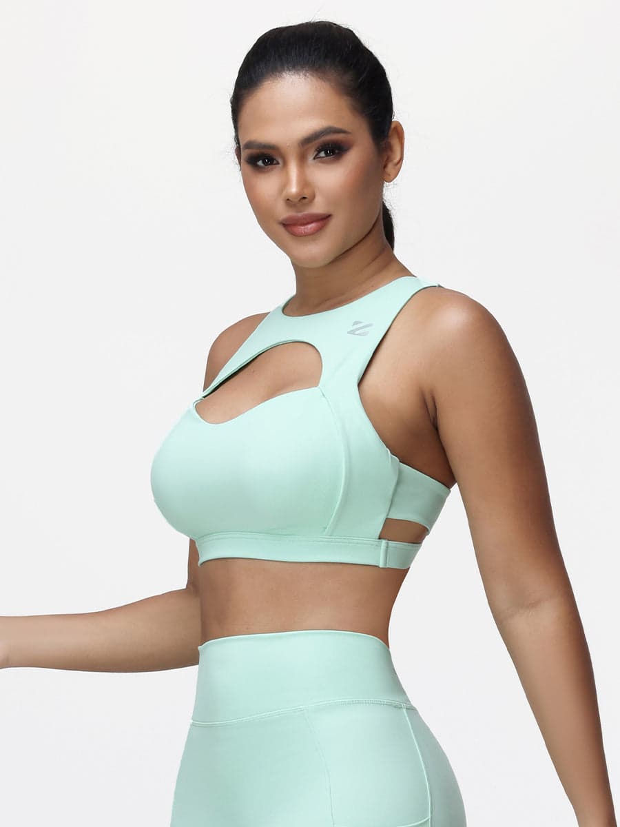 High-Support Racerback Sports Bra for Women