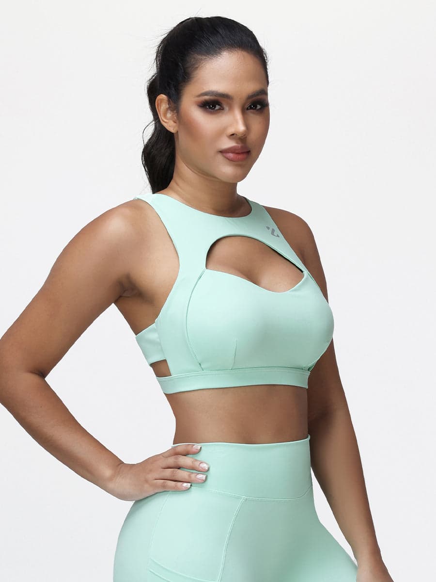 High-Support Racerback Sports Bra for Women