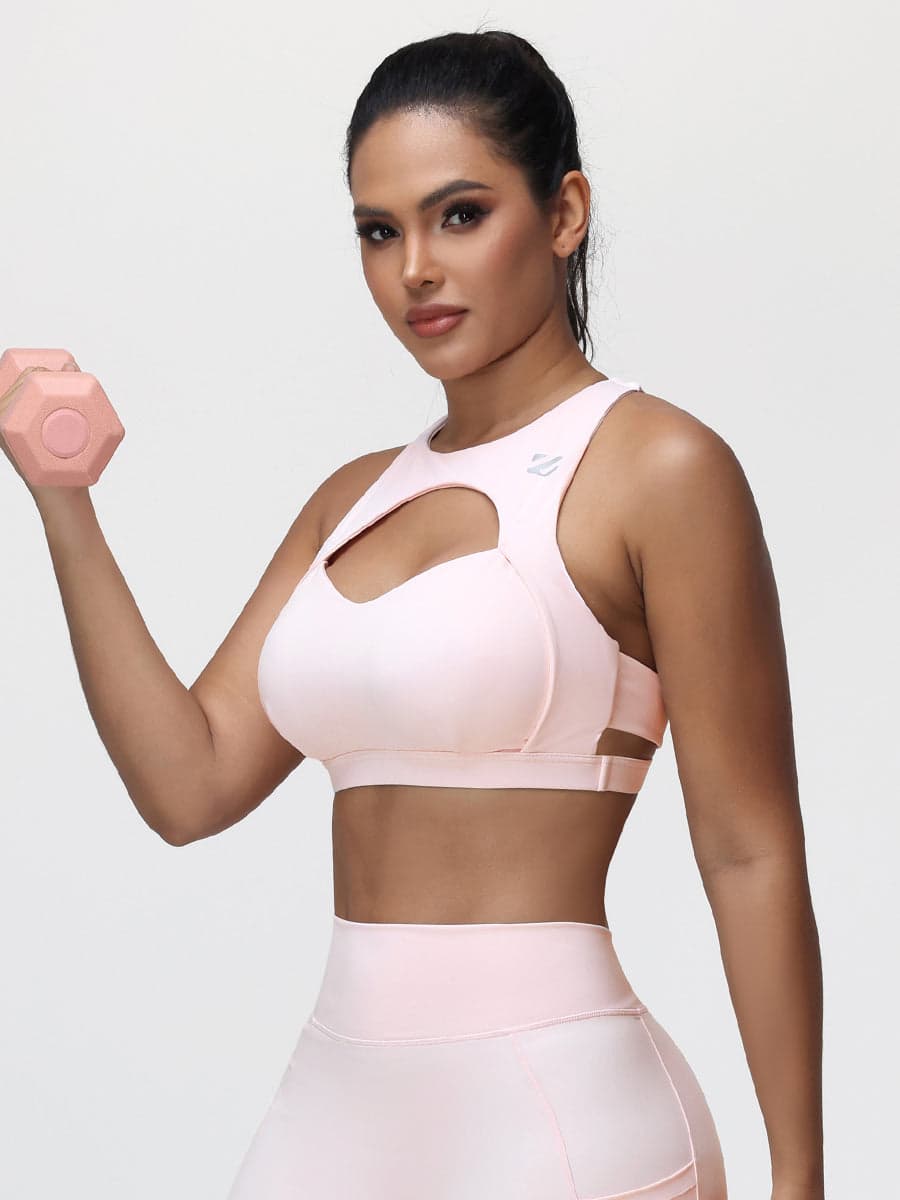 High-Support Racerback Sports Bra for Women