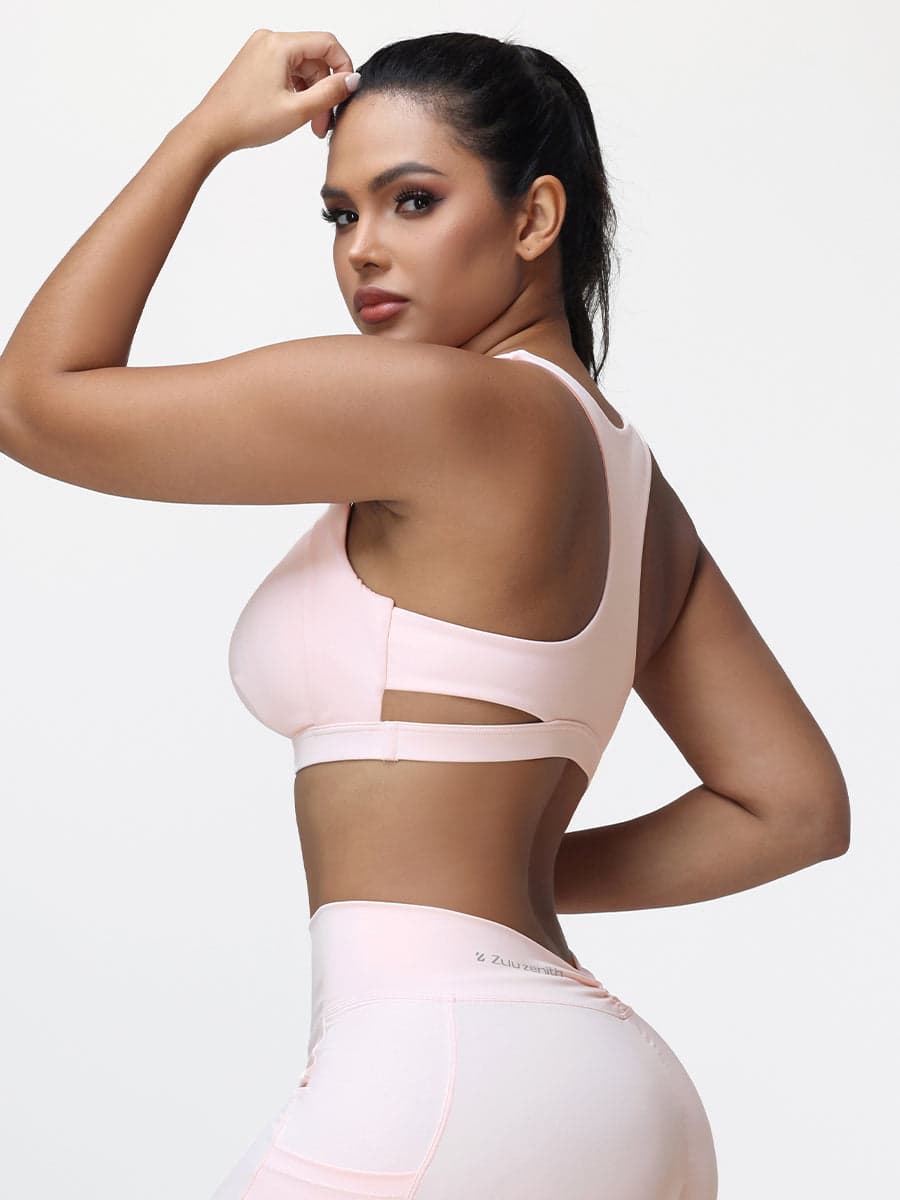 High-Support Racerback Sports Bra for Women