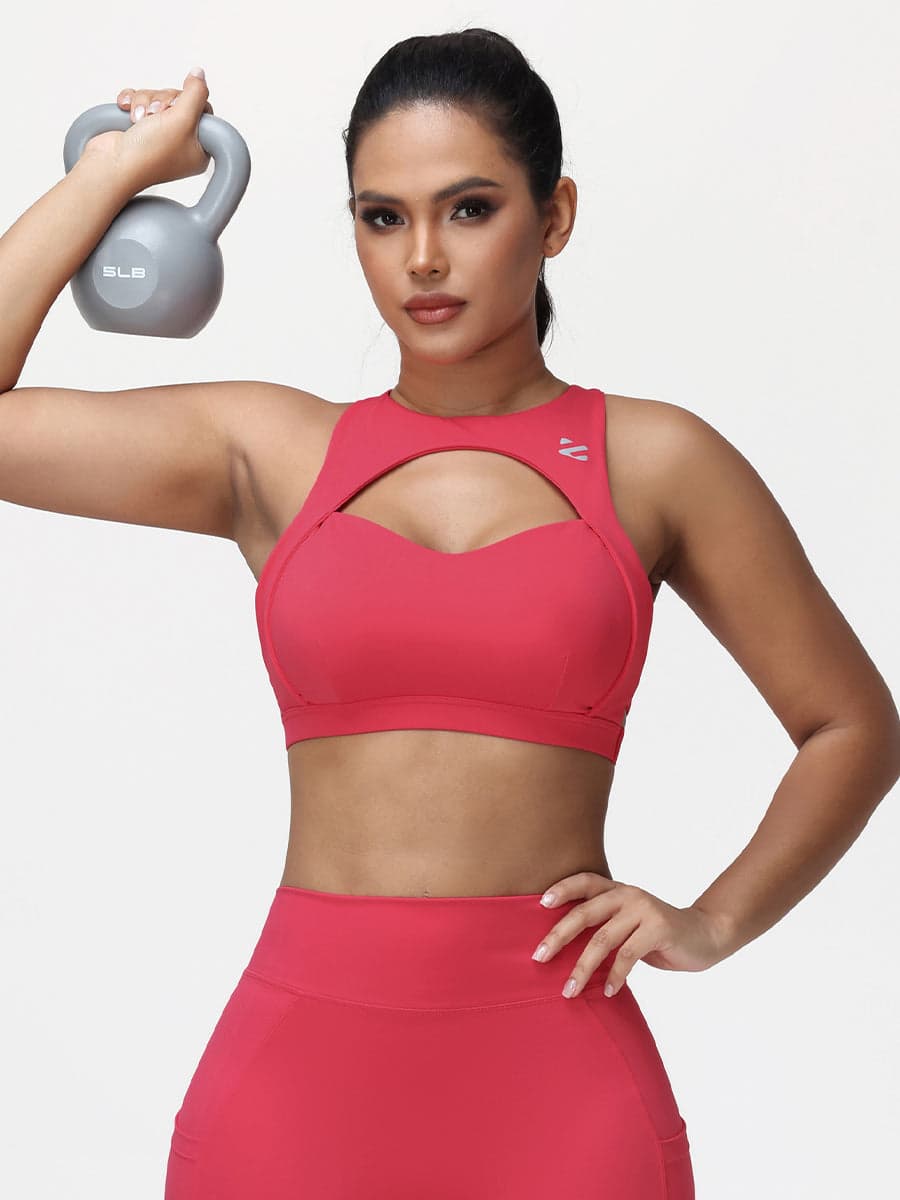 High-Support Racerback Sports Bra for Women
