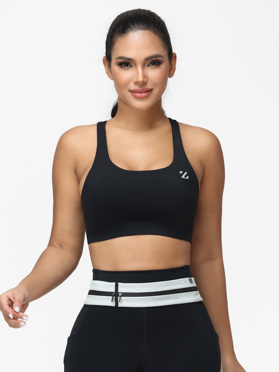 Adjustable Running Belt with Water-Resistant Pockets