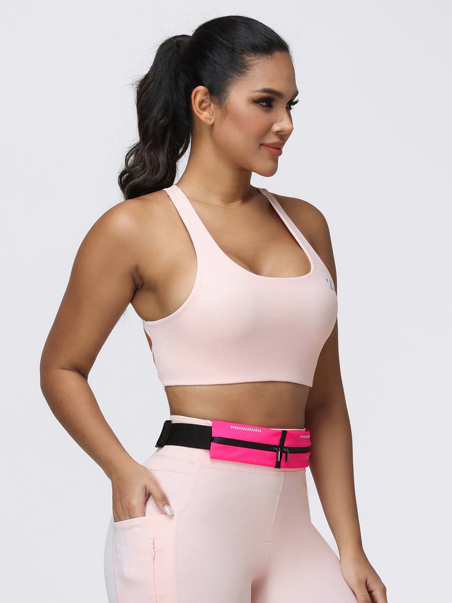 Adjustable Running Belt with Water-Resistant Pockets