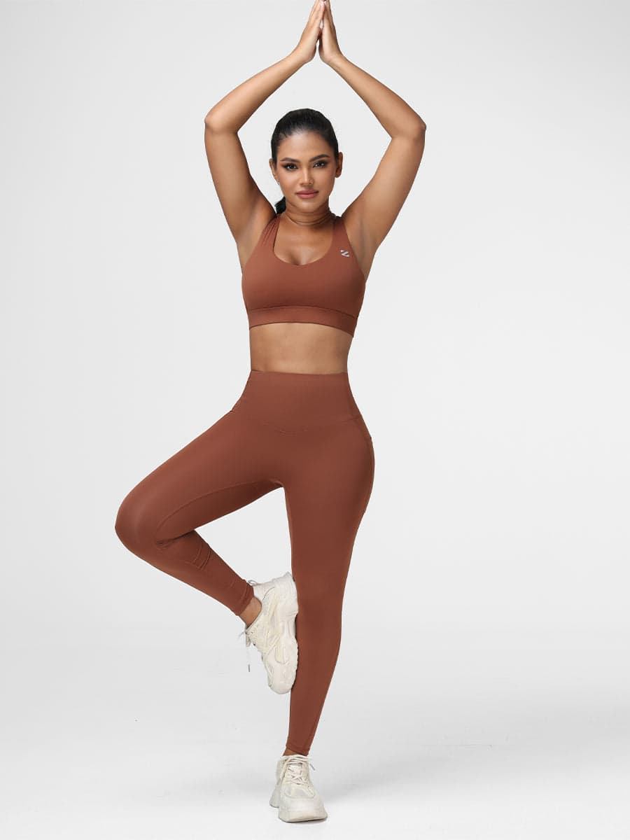Ladies Sportswear Bottom Lifting Yoga Outfit Sets
