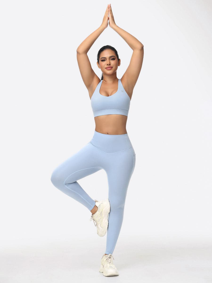 Ladies Sportswear Bottom Lifting Yoga Outfit Sets