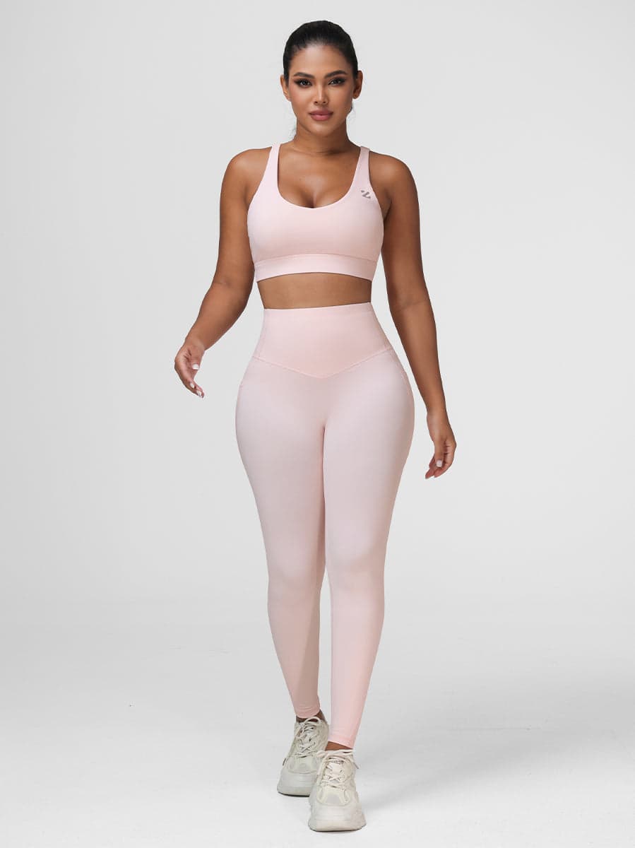 Ladies Sportswear Bottom Lifting Yoga Outfit Sets