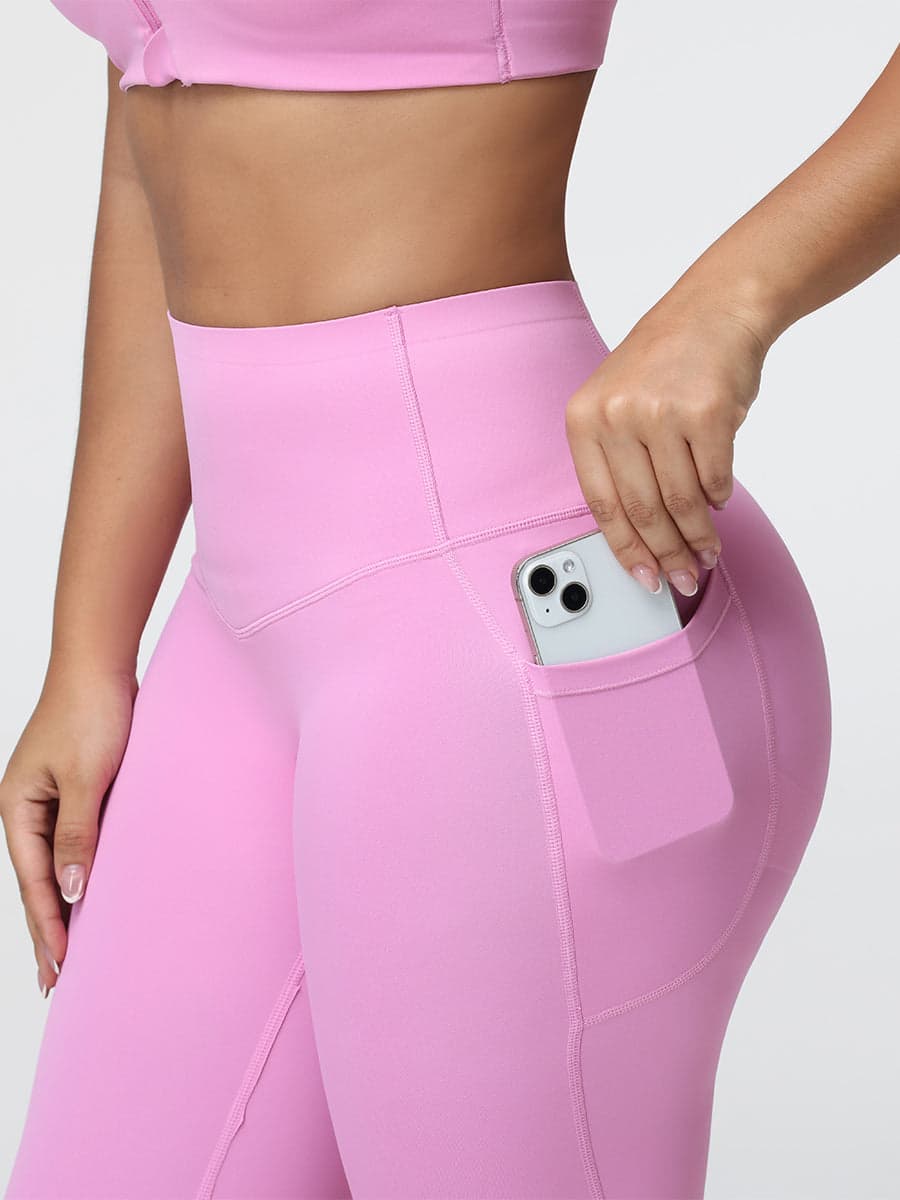 Zip-Front Sports Bra & Butt-Lifting Leggings Set