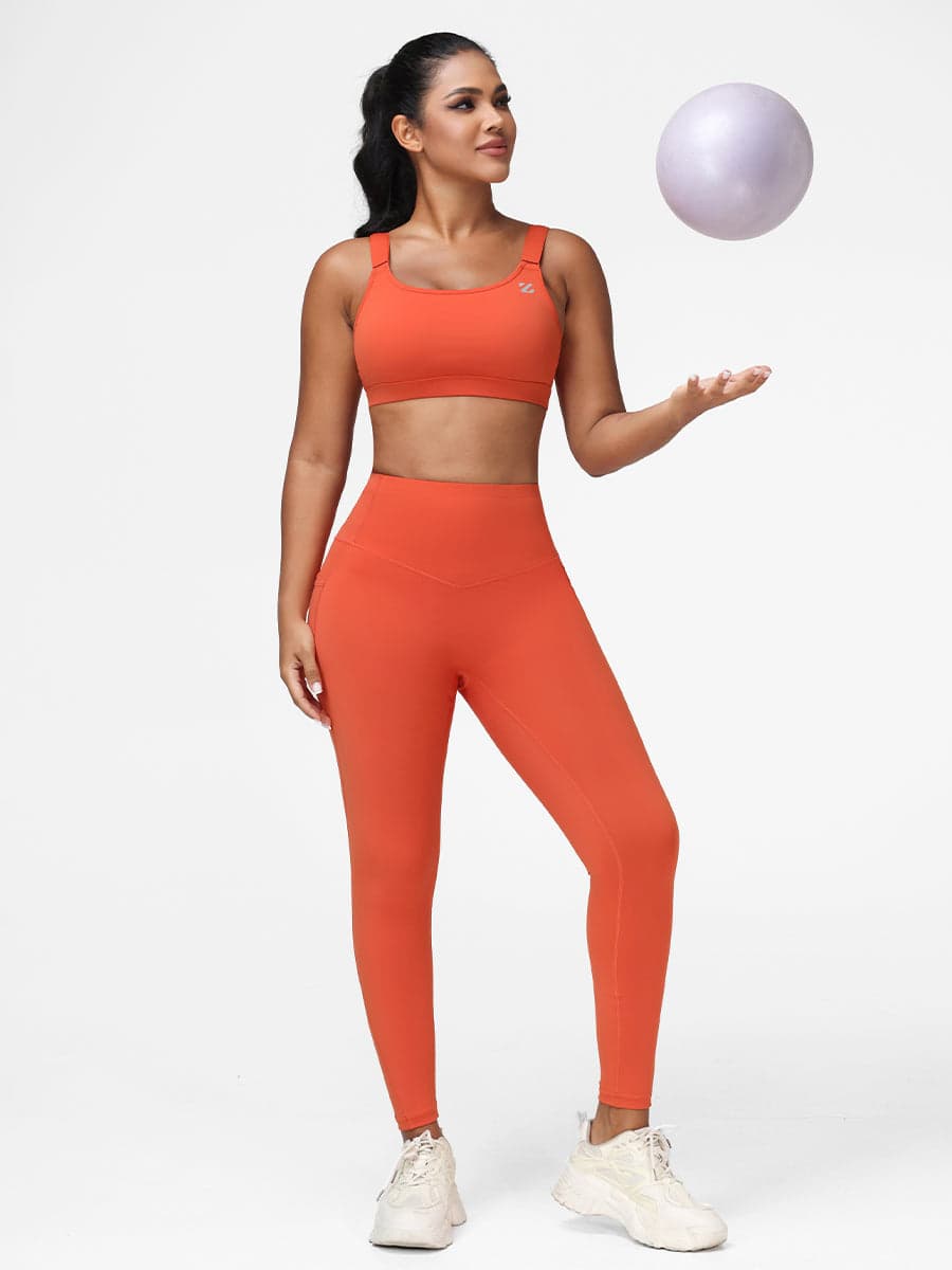 Support & Sculpt Workout Set Plus Size Activewear