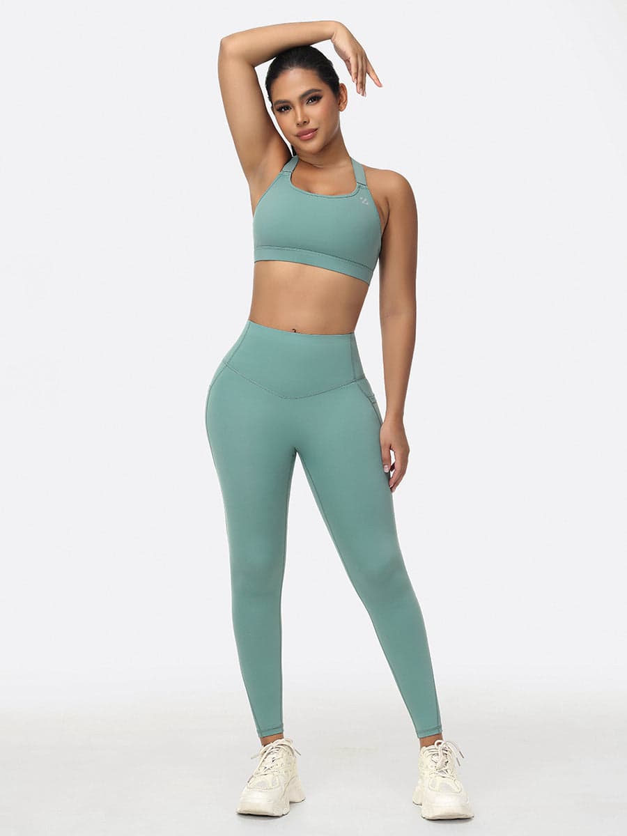 Support & Sculpt Workout Set Plus Size Activewear