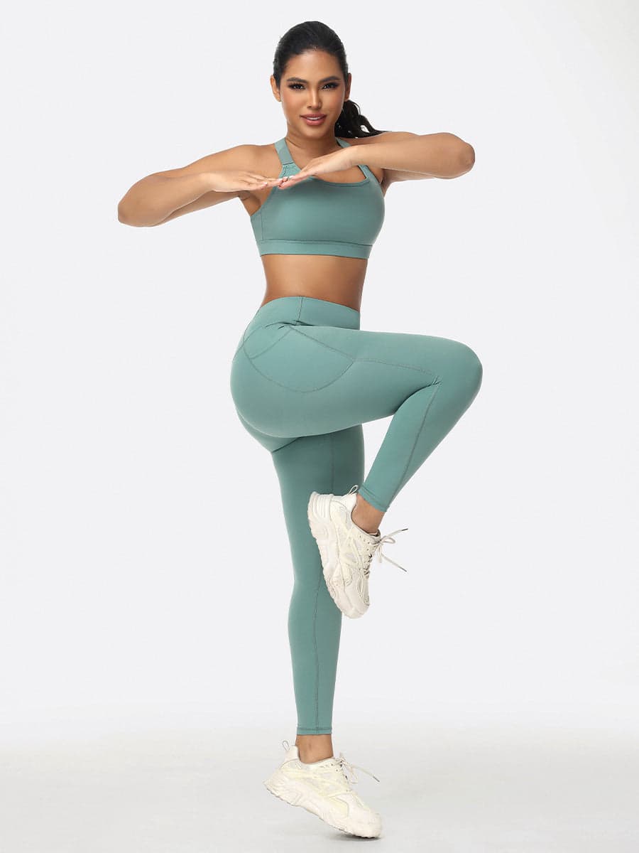 Support & Sculpt Workout Set Plus Size Activewear