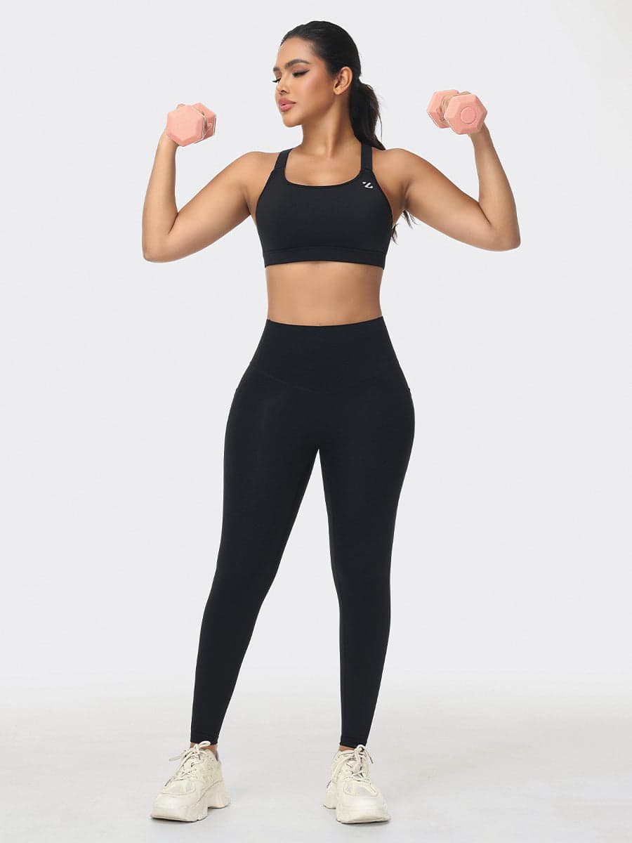 Support & Sculpt Workout Set Plus Size Activewear