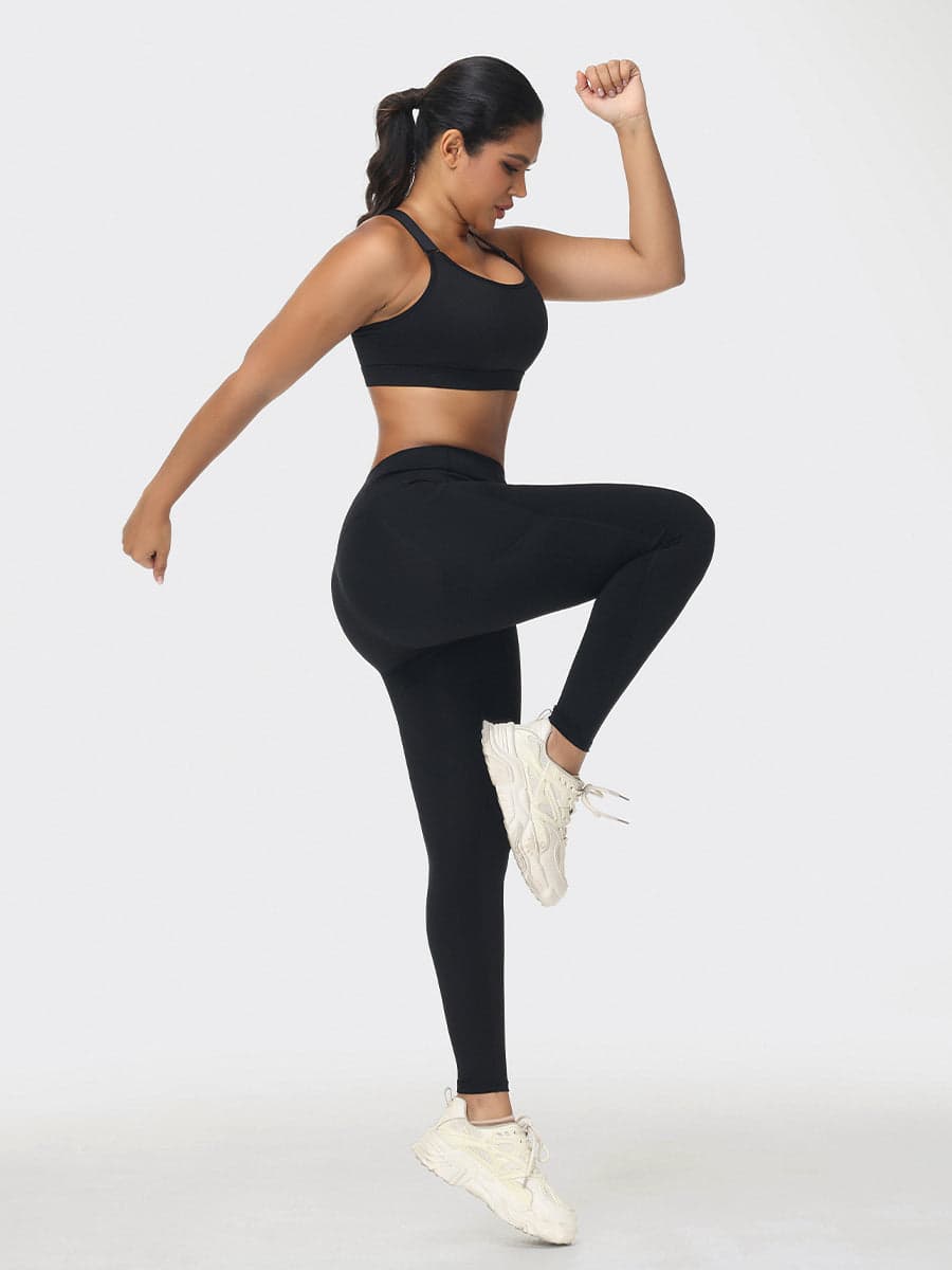 Support & Sculpt Workout Set Plus Size Activewear