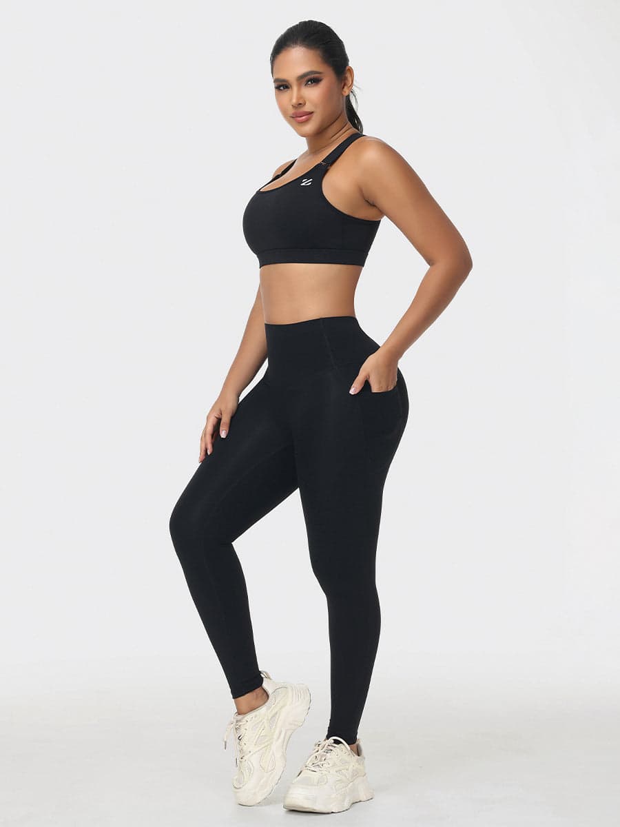 Support & Sculpt Workout Set Plus Size Activewear