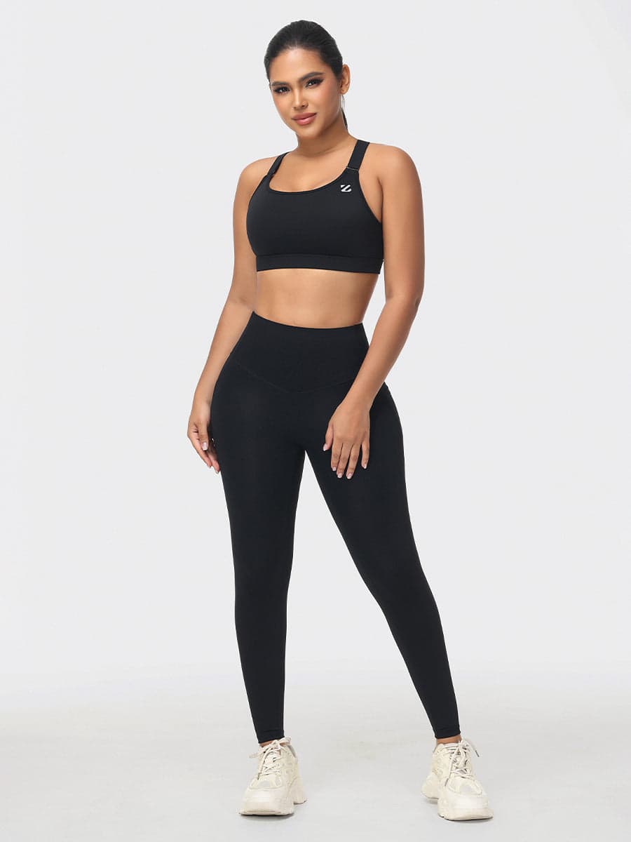 Support & Sculpt Workout Set Plus Size Activewear