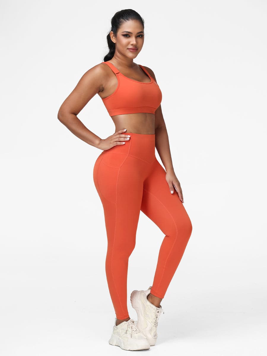 Support & Sculpt Workout Set Plus Size Activewear