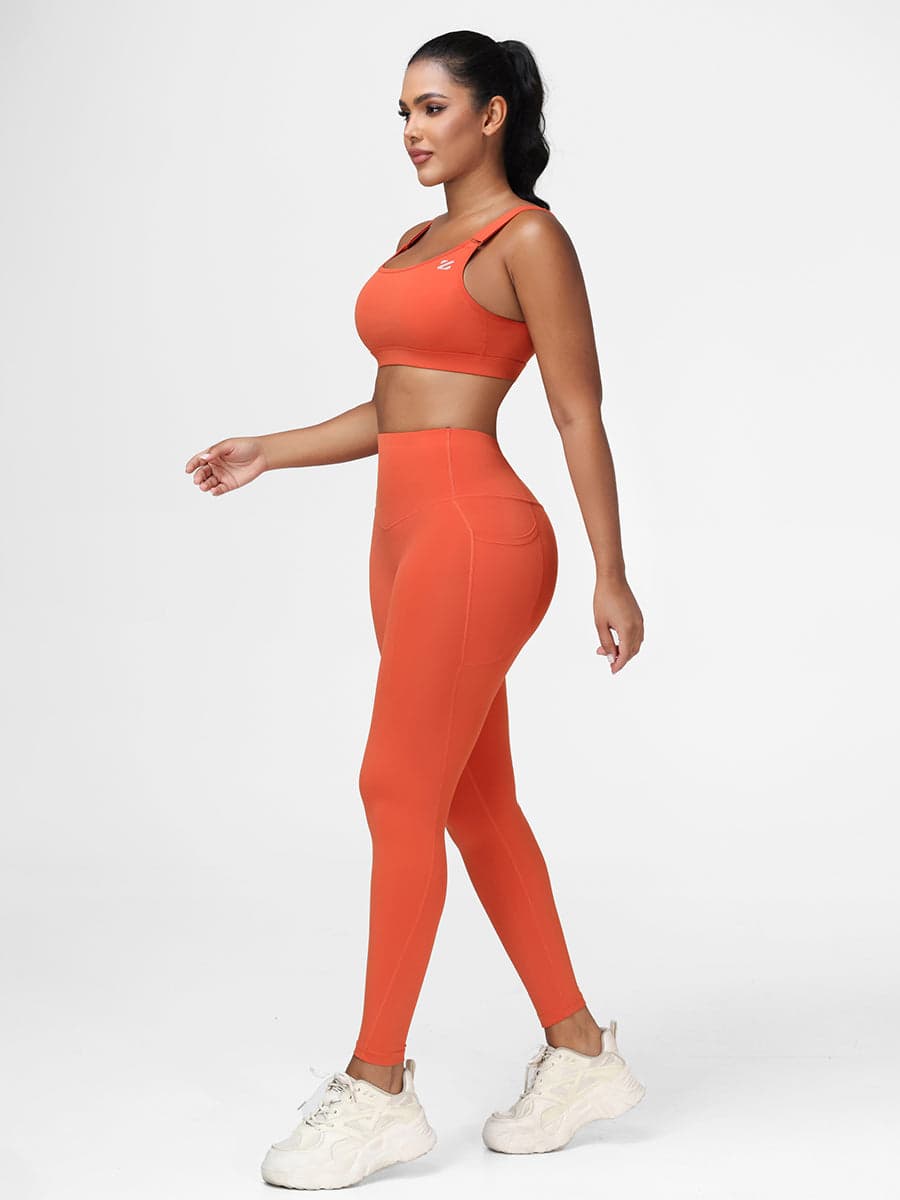 Support & Sculpt Workout Set Plus Size Activewear