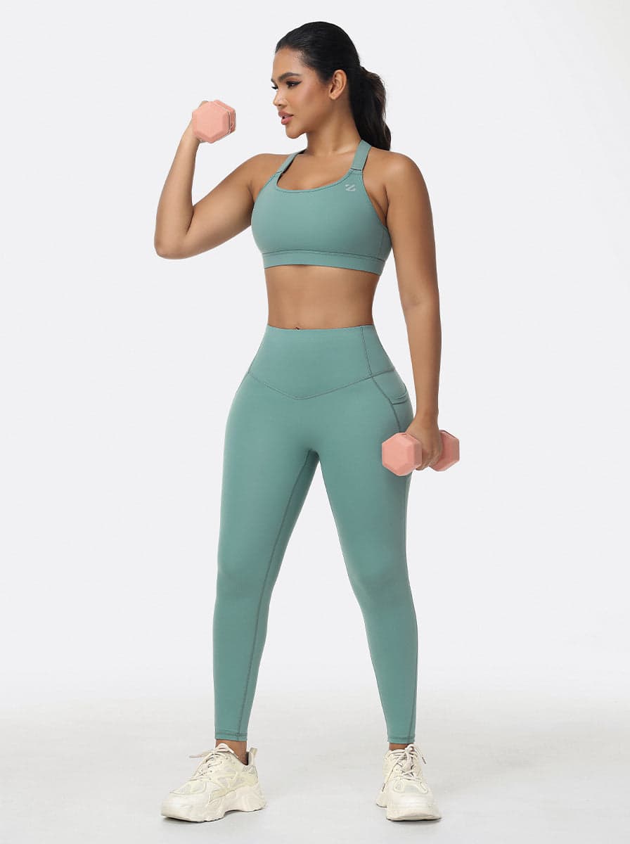 Support & Sculpt Workout Set Plus Size Activewear