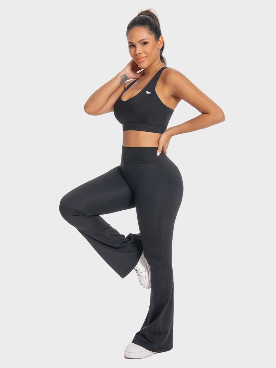 Women's 2 Piece Yoga Outfits Set Plus Size