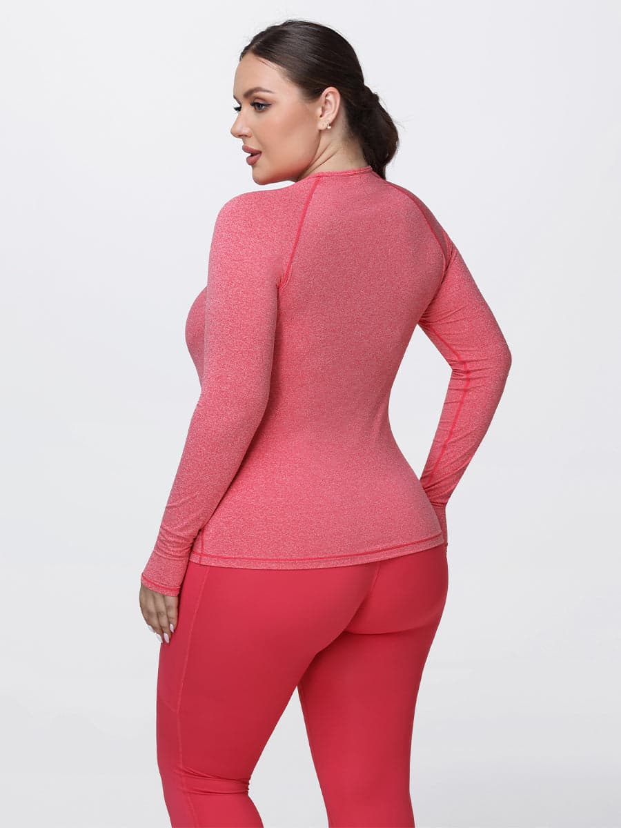Women’s Breathable Long Sleeve Gym Set