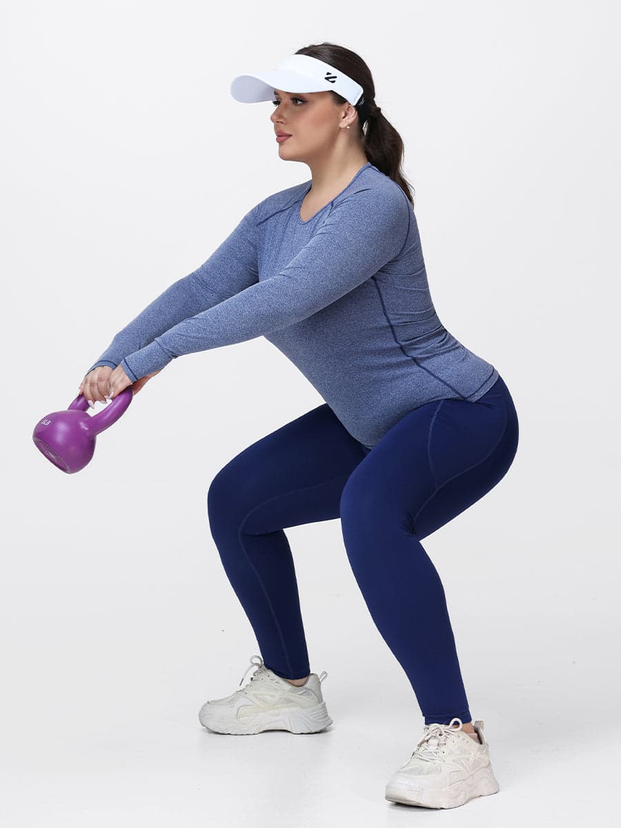 Women’s Breathable Long Sleeve Gym Set