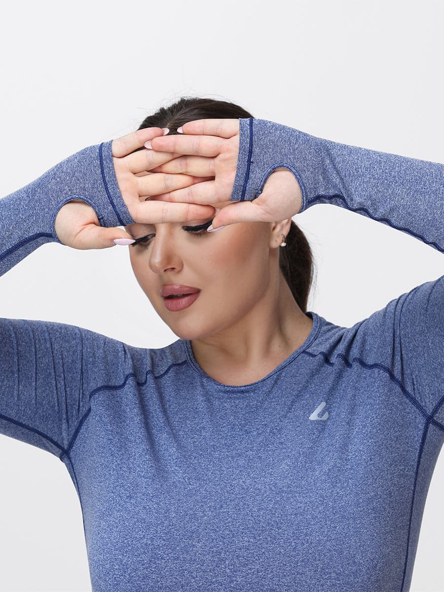 Women’s Lightweight Breathable Long Sleeve Workout Top