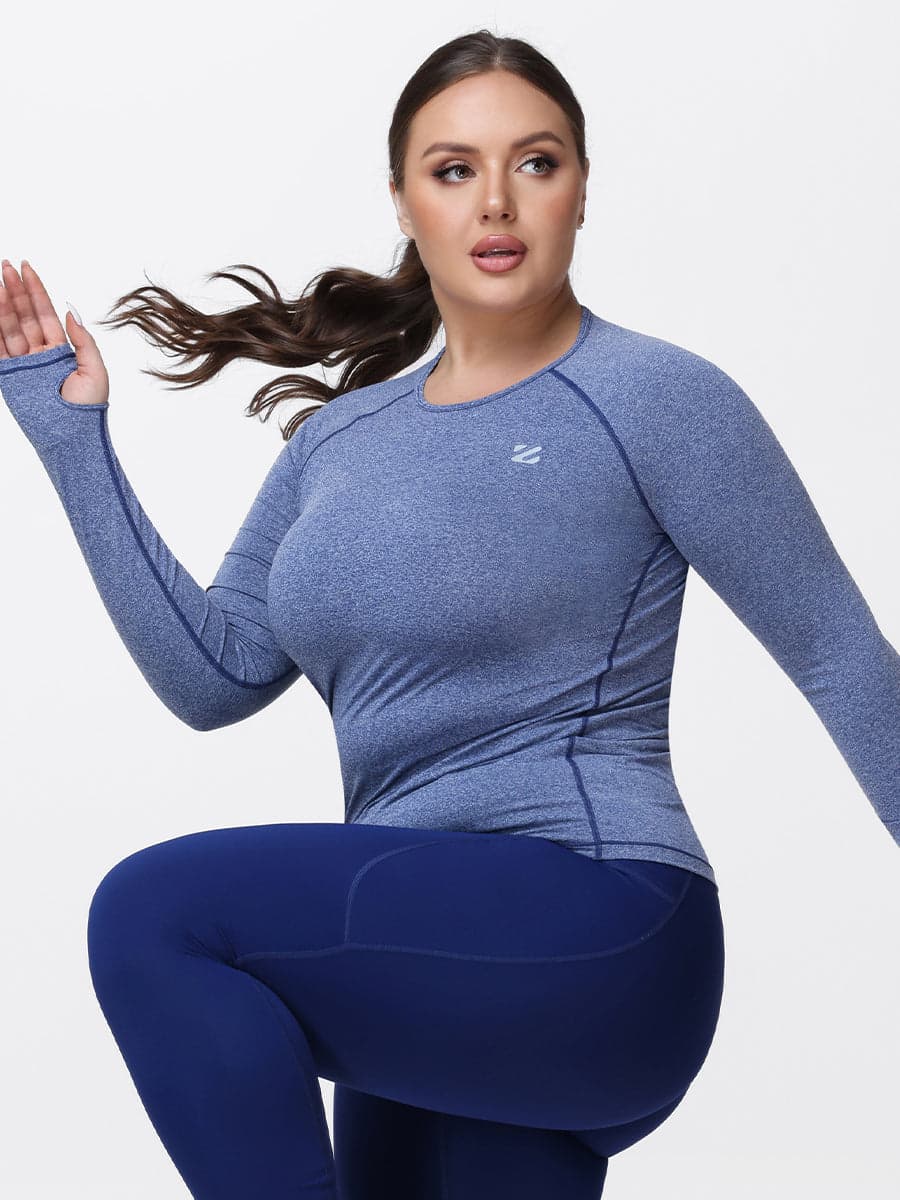 Women’s Lightweight Breathable Long Sleeve Workout Top