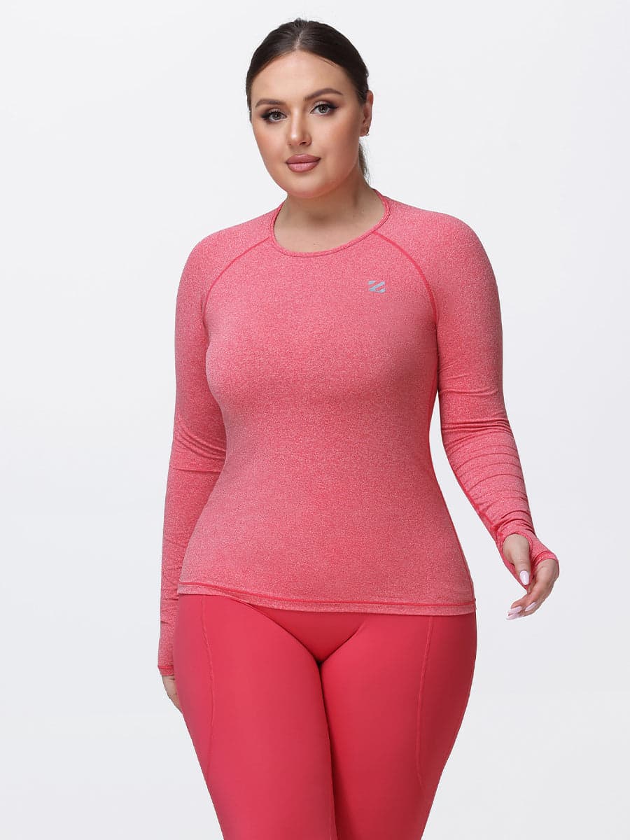 Women’s Lightweight Breathable Long Sleeve Workout Top