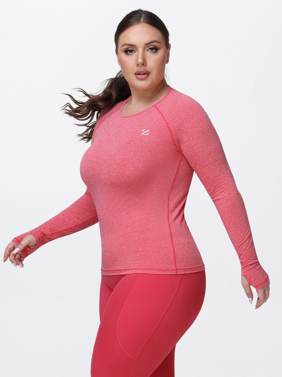 Women’s Lightweight Breathable Long Sleeve Workout Top