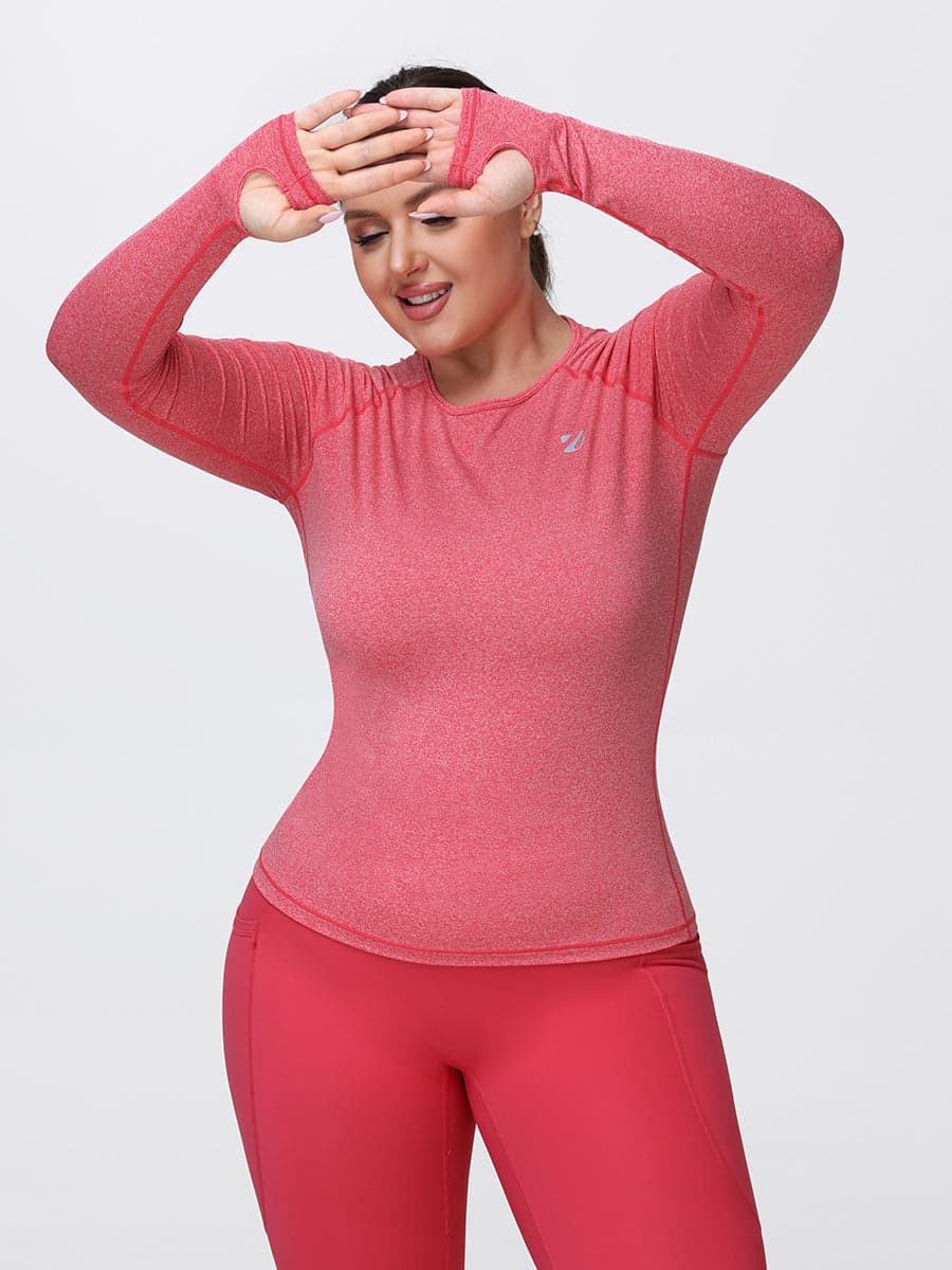Women’s Lightweight Breathable Long Sleeve Workout Top