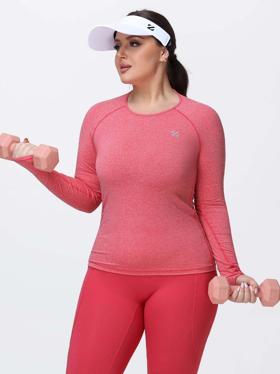 Women’s Lightweight Breathable Long Sleeve Workout Top