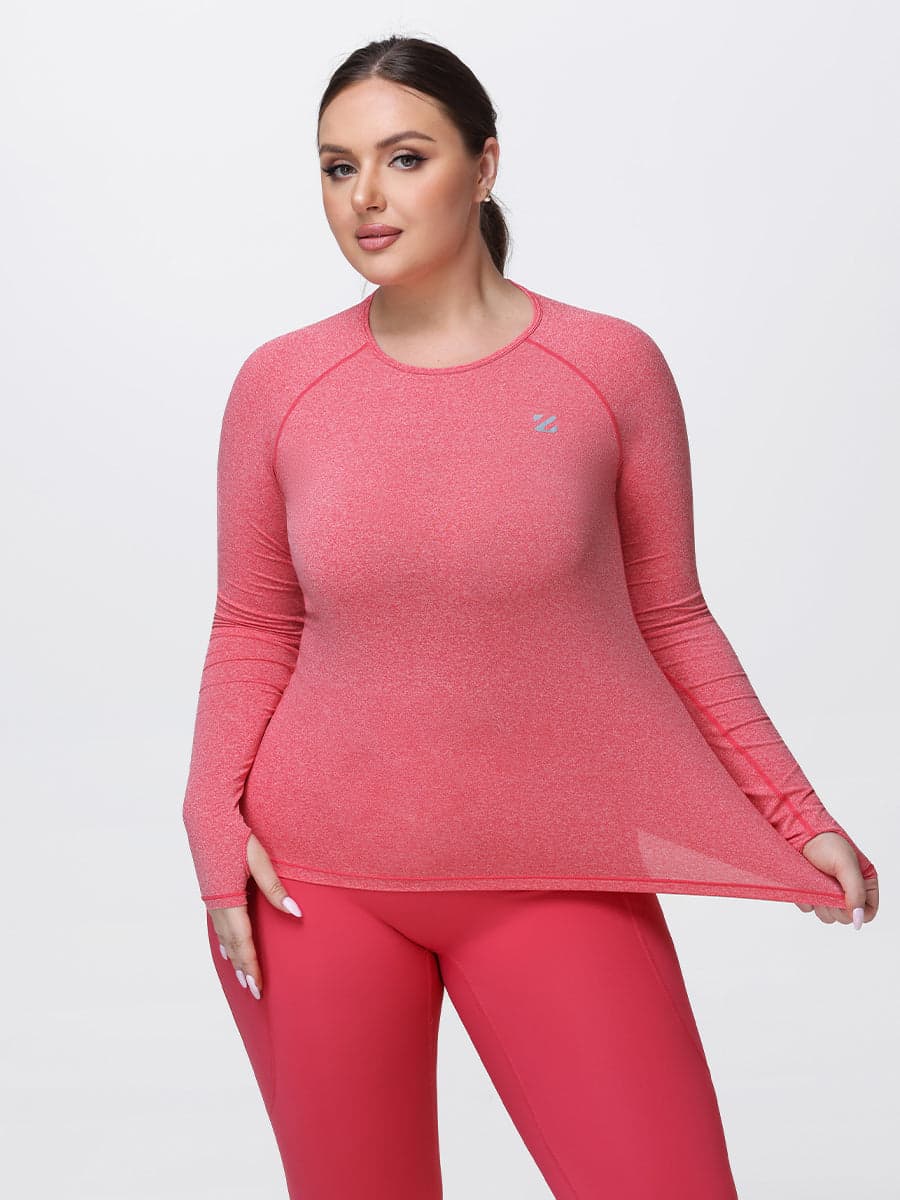 Women’s Lightweight Breathable Long Sleeve Workout Top