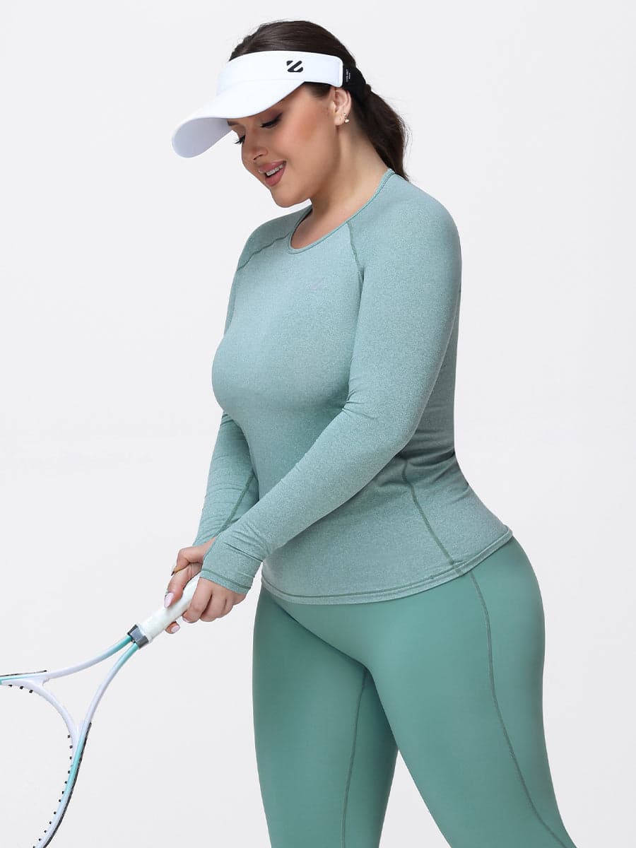 Women’s Lightweight Breathable Long Sleeve Workout Top