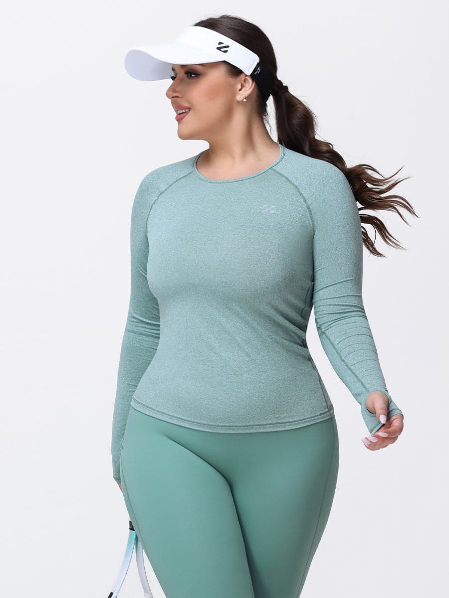 Women’s Lightweight Breathable Long Sleeve Workout Top