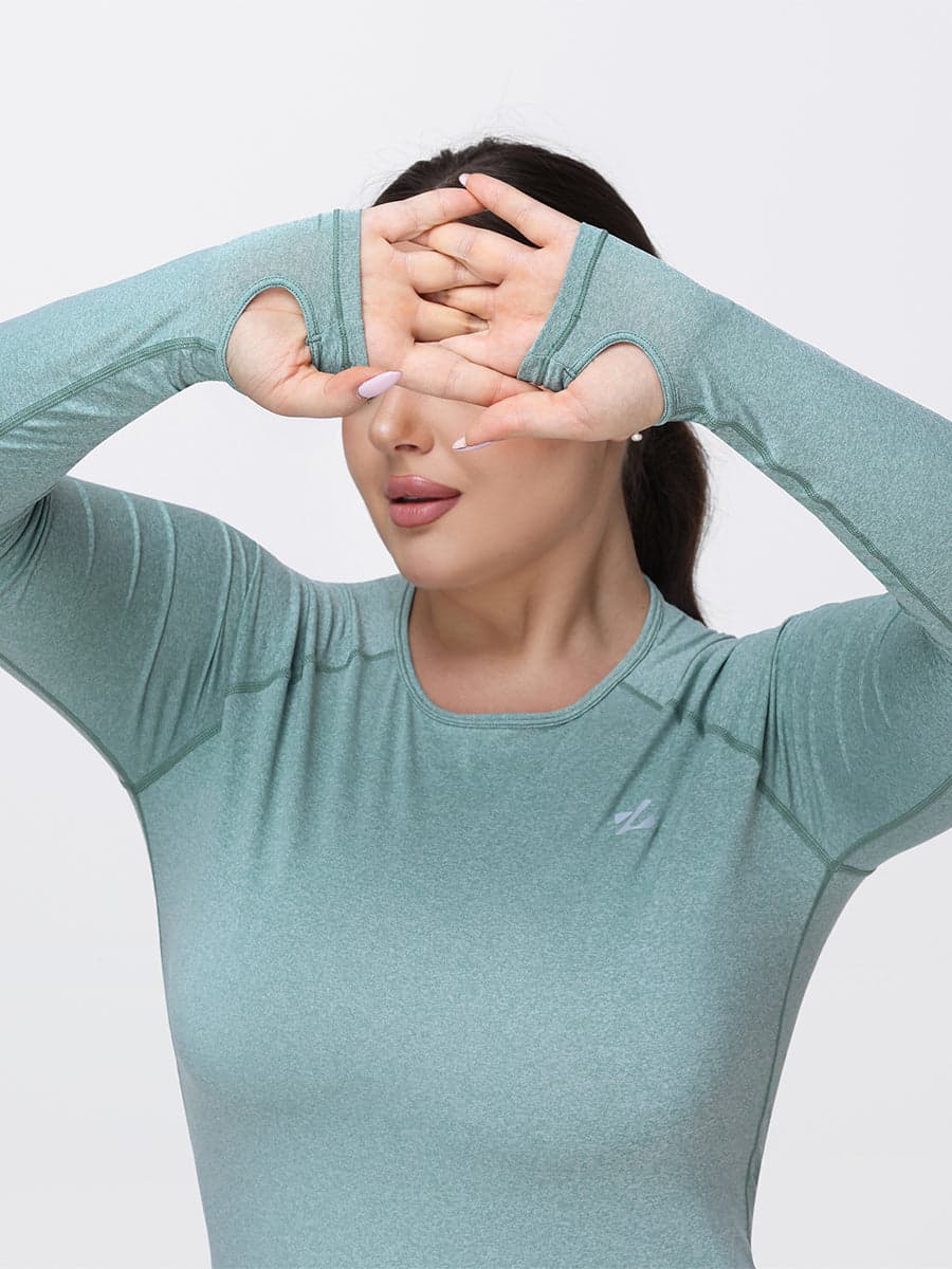 Women’s Lightweight Breathable Long Sleeve Workout Top