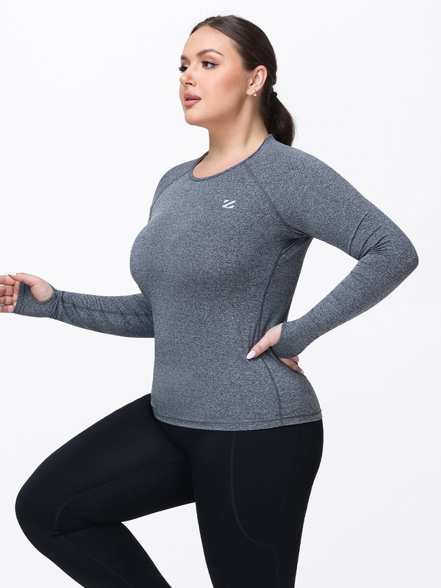 Women’s Lightweight Breathable Long Sleeve Workout Top