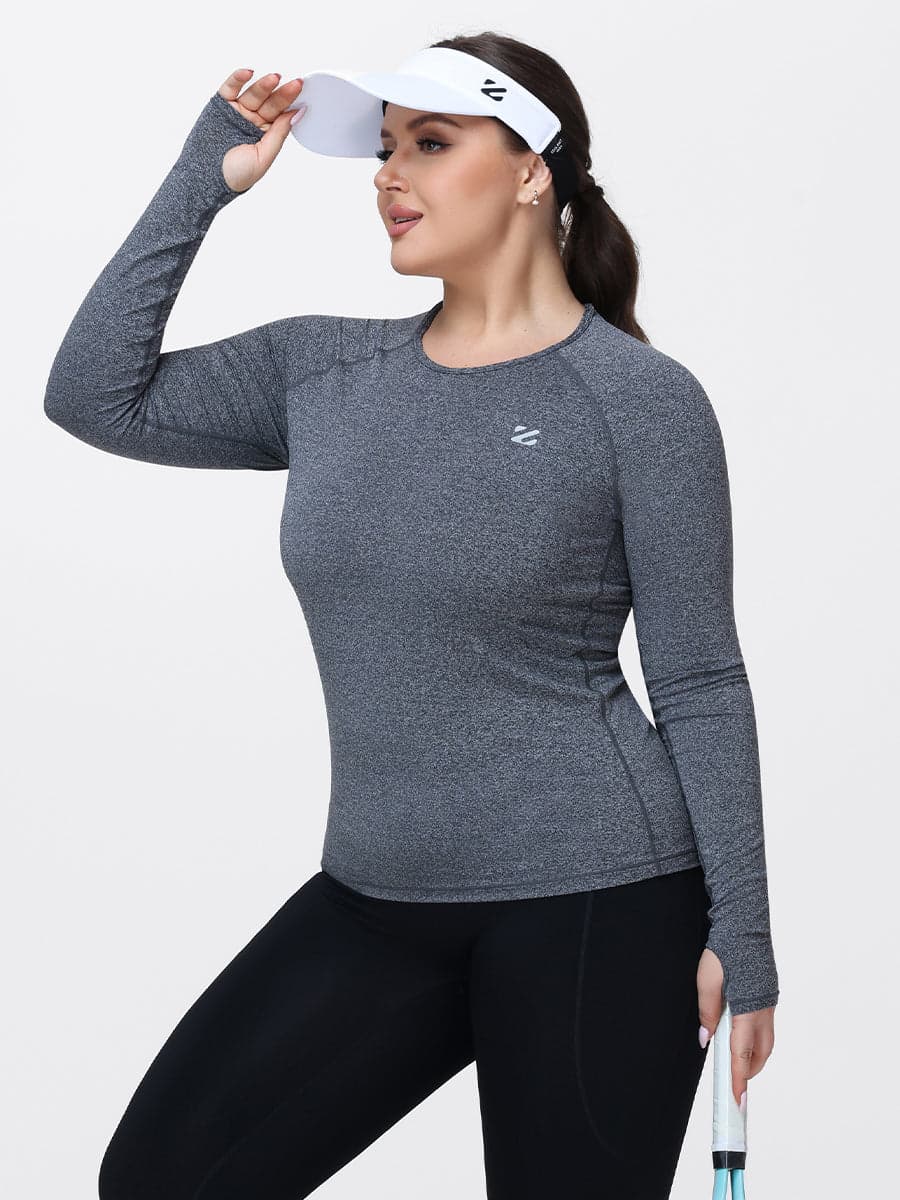 Women’s Lightweight Breathable Long Sleeve Workout Top