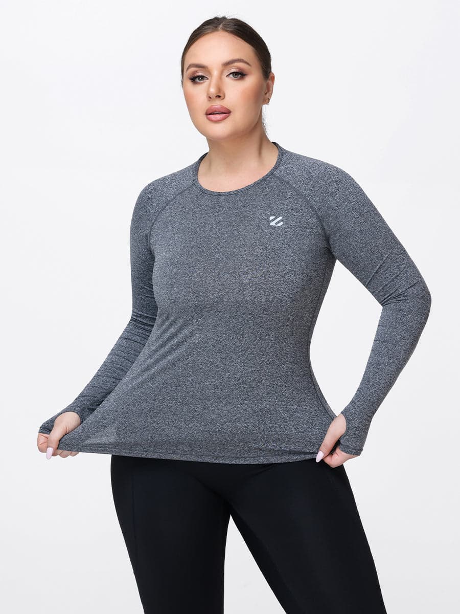Women’s Lightweight Breathable Long Sleeve Workout Top