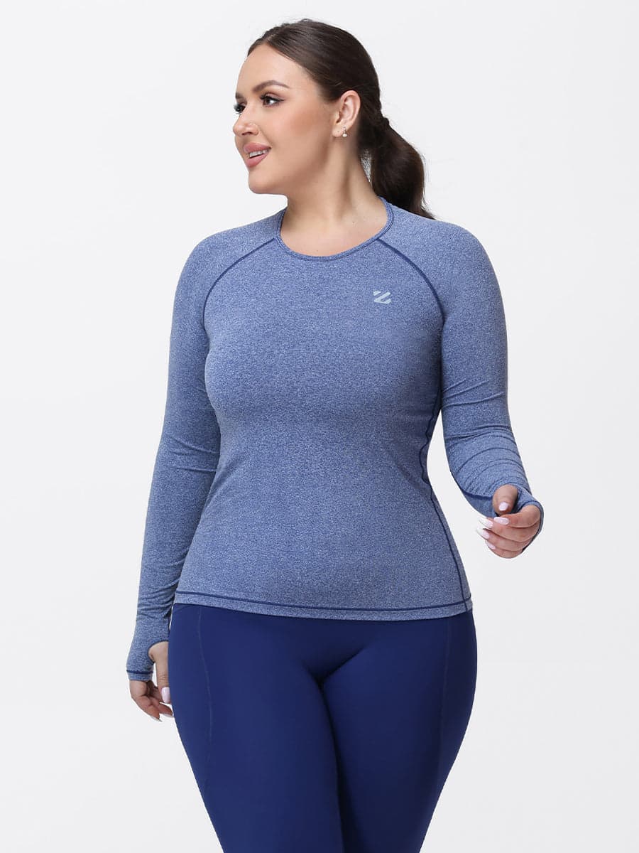 Women’s Lightweight Breathable Long Sleeve Workout Top