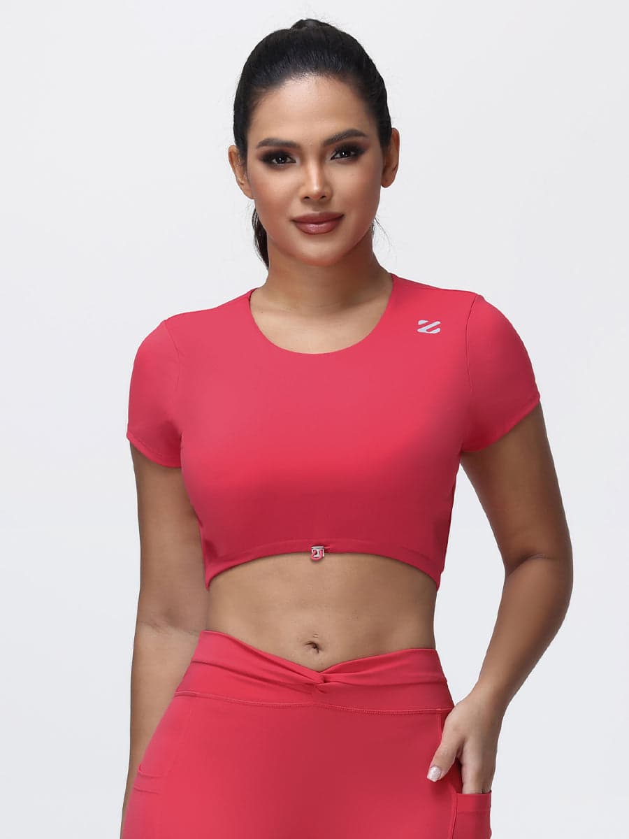 Women’s Open Back Cropped Workout Tank Top