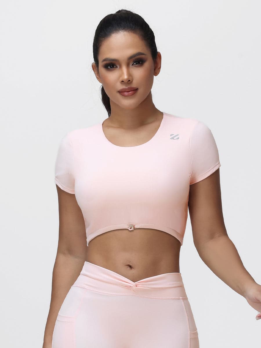 Women’s Open Back Cropped Workout Tank Top